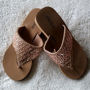 Rose Gold Olivia Miller Wedge